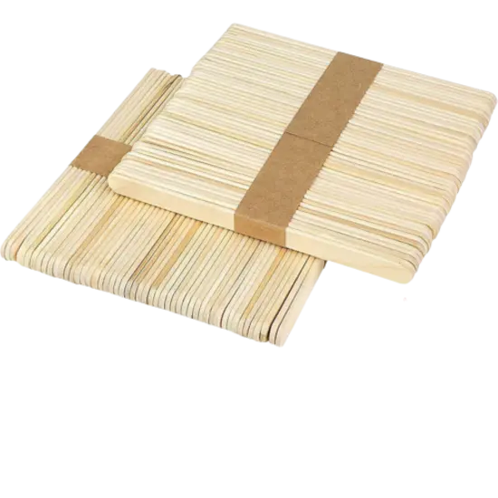 Kitcheniva Popsicle Sticks Natural Wood DIY Crafts 200 Pieces {1}