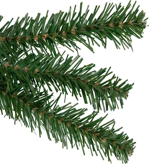 Northlight Winona Fir Artificial Christmas Garland - 9' x 12" - Unlit Green {5}