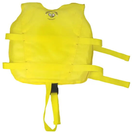 Pool Central 13.25" Yellow Hungry Frog Intermediate Swim Vest - Ages 1 - 3 {4}