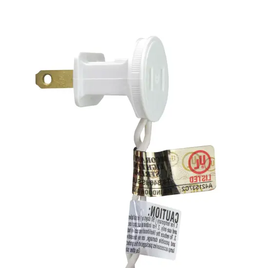 Sienna Santa Claus LED Christmas Lights - Multi-Color - 10' White Wire - Clear Lights - 20ct {4}