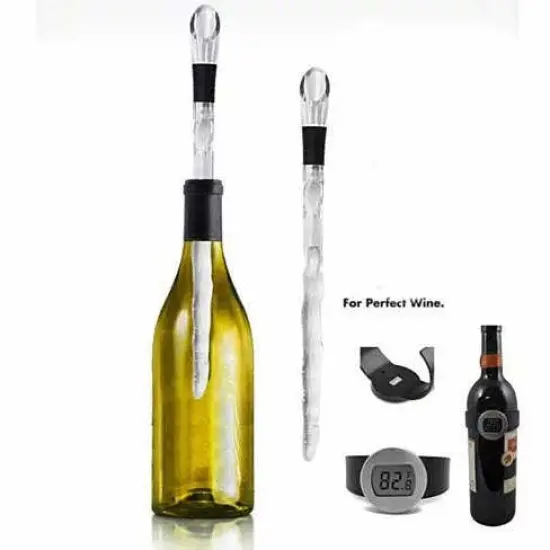 Winecicle - The Wine Chiller Icicle Stick and built in aerator {1}