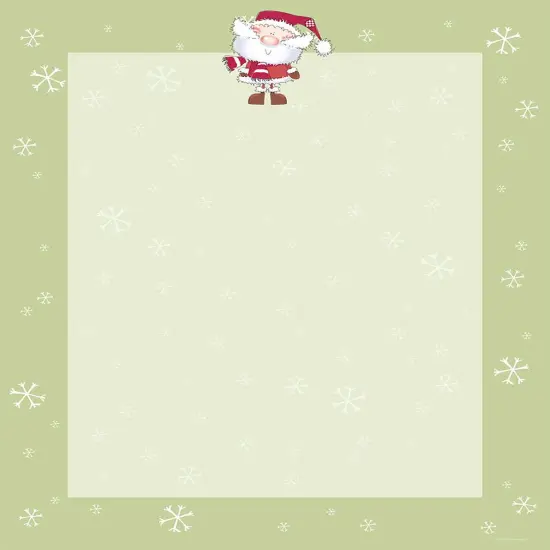 Great Papers! Merry Christmas Santa Holiday Letterhead, Invitations and Announcements, Printer Friendly, 8.5"x11", 80PK {1}