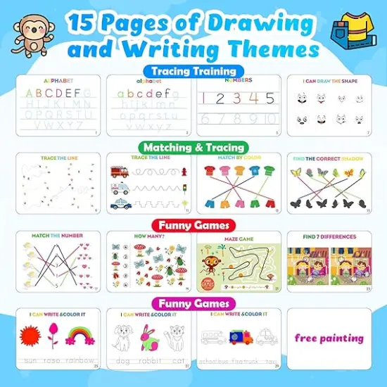 MDINGTD Preschool Learning Activities Busy Book {3}