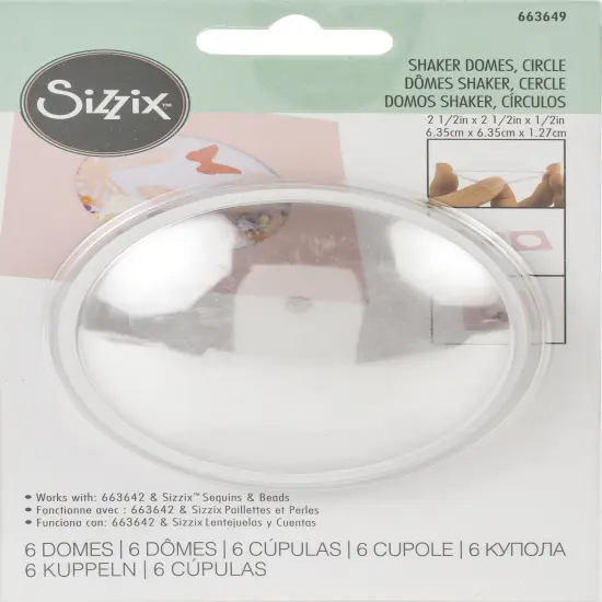 Sizzix Making Essentials Shaker Domes {1}