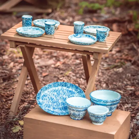 The Queen's Treasures 18 Inch Doll Spatter Ware 12 Pc Kitchen Serving Set {6}