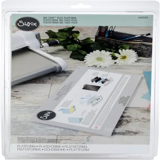 Sizzix Big Shot Plus Standard Platform-Clear {1}