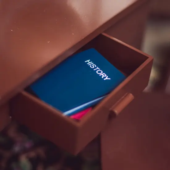 The Queen's Treasures Vintage Wooden 18 Inch Doll School Teachers Desk {7}