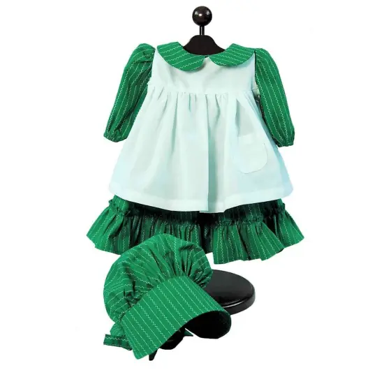 The Queen's Treasures 18 Inch Doll Clothes,3pc Little House Prairie Dress {5}
