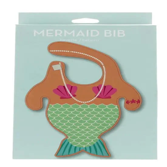 Gamago Mermaid Terrycloth Baby Bib {4}