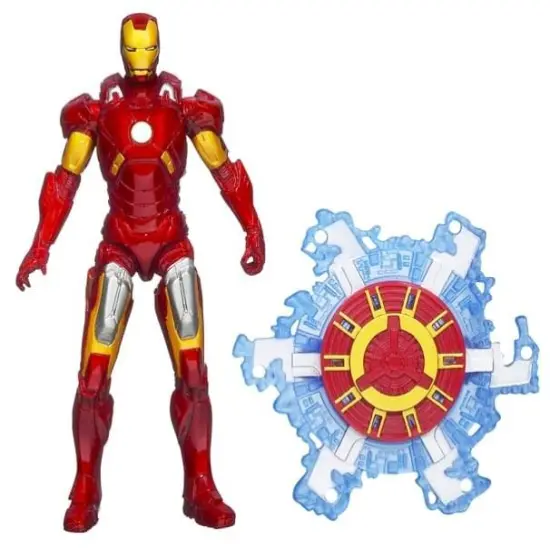 Marvel Avengers Earth Mightiest Heroes 4" Figure Iron Man Fusion Armor {3}