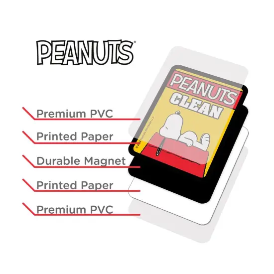 Peanuts Snoopy & Ace Double-Sided Dishwasher Magnet {4}