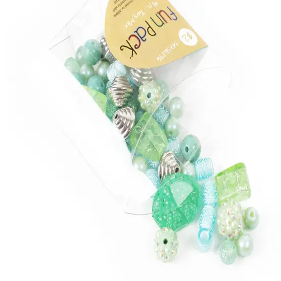 CousinDIY Bead Mix-Turquoise Mix {4}