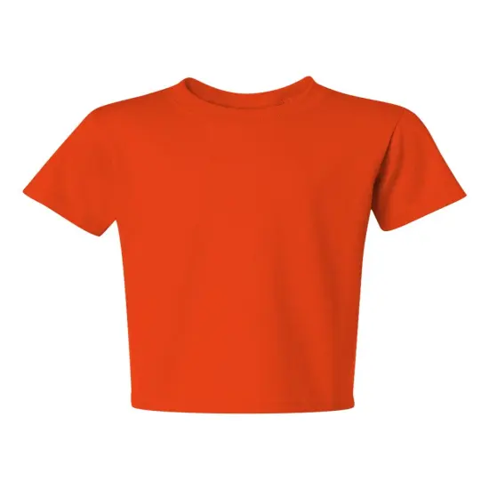 JERZEES&reg; Dri Power Youth 50/50 Poly Cotton Crewneck Short Sleeve T-Shirt Burnt orange {1}