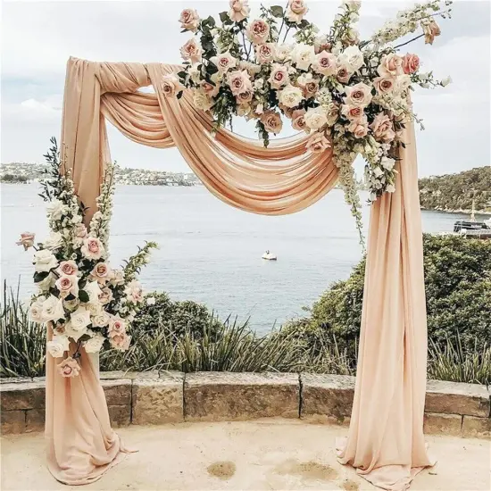 Strong Metal Wedding Garden Arch Floral Balloon Arch Square Frame Backdrop Stand {3}