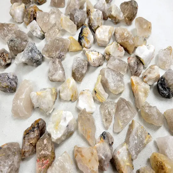Rutilated Quartz Crystals Bulk - Rutile Quartz {5}