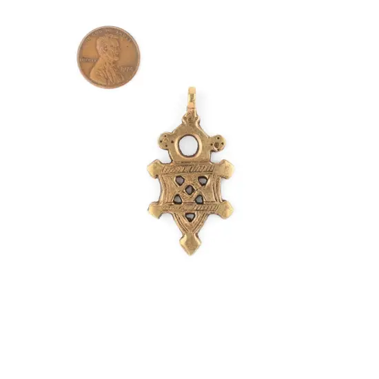 TheBeadChest Bronze Tuareg Cross Pendant (Medium) {2}