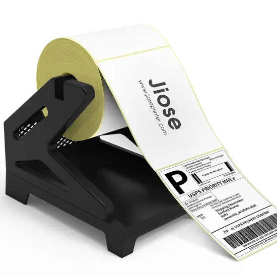 Jiose Label Holder Thermal Label Holder for Rolls and Fan-Fold Labels {1}