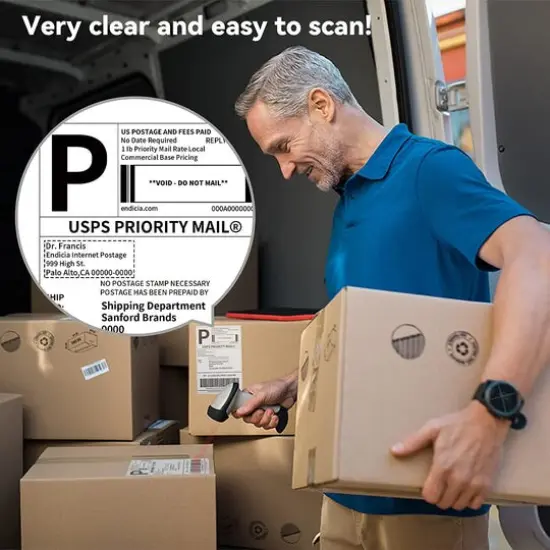 Direct Thermal Label 4x6&rdquo; Paper for Desktop Label Printer {4}