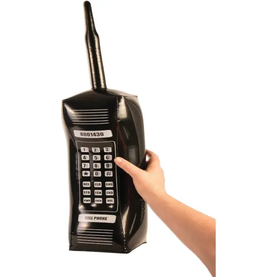 80s Retro Satellite Phone Inflatable Costume Accessory {1}