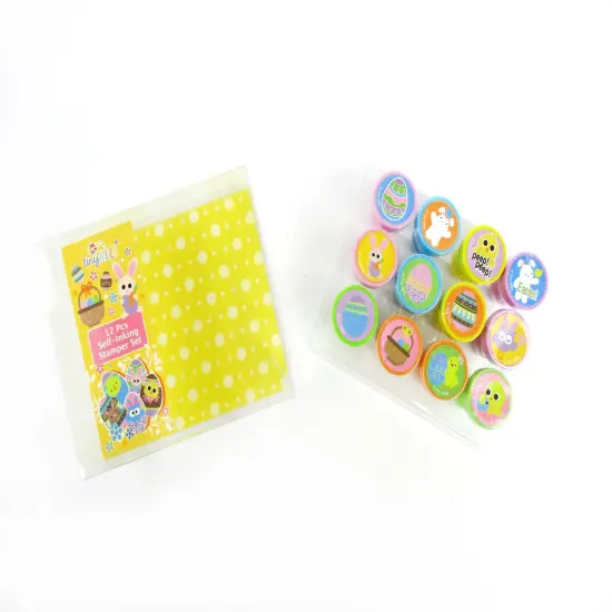 TINYMILLS 12 Pcs Easter Stamp Kit Easter Baset Stuffer {3}