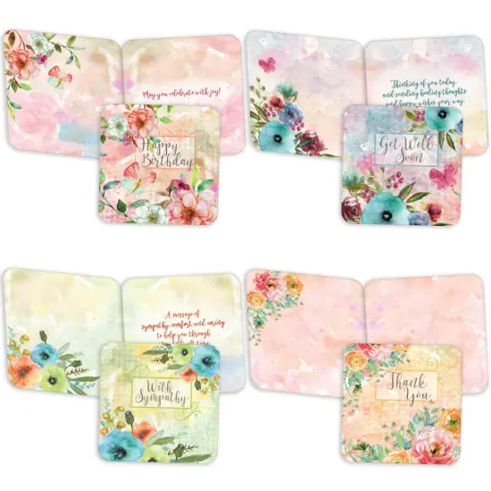 Greetings from the Garden - Boxed Greeting Card Assortment - 20 Cards & 20 Envelopes {1}