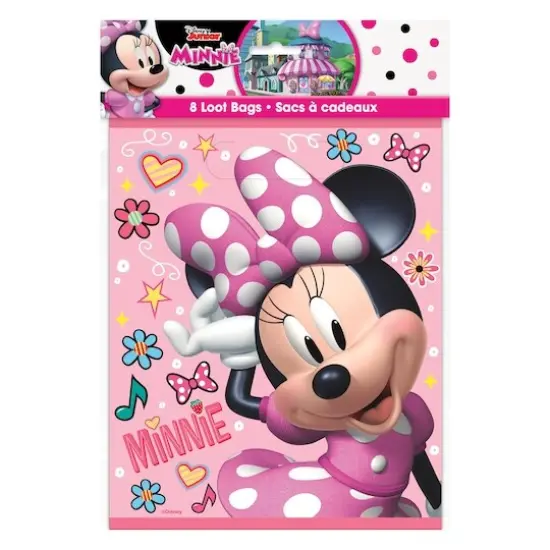 Disney Iconic Minnie Mouse Loot Bags, 8ct {2}