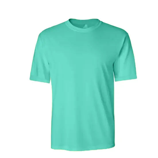 RADYAN&reg; High Visibility Safety Short Sleeve Crewneck T-Shirt Mint {1}