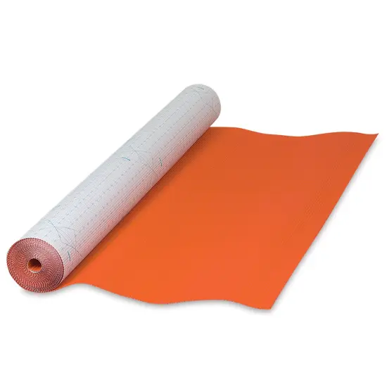 Corrugated Paper - 48" x 25 ft, Orange, Roll {1}