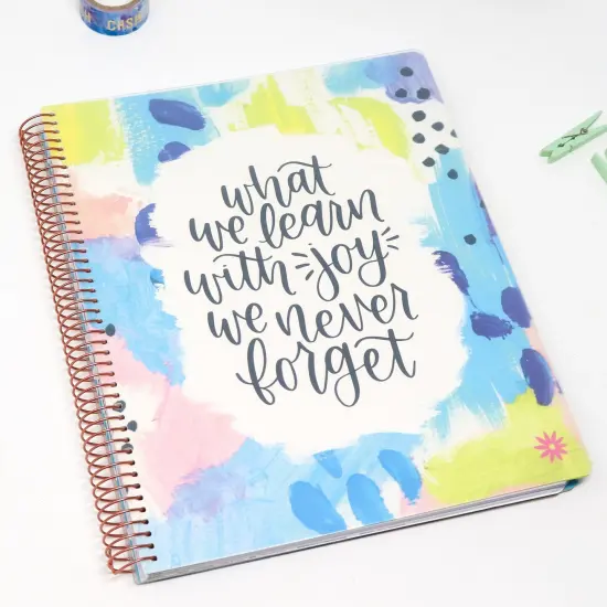 bloom daily planners Undated Teacher Planner & Calendar, Learn with Joy {2}