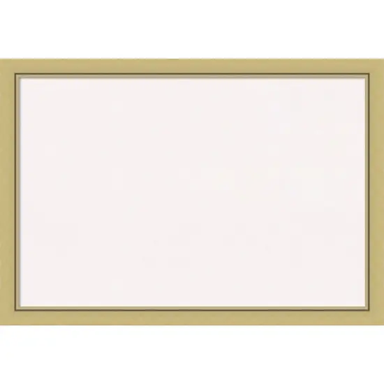 Landon Gold Narrow Framed Corkboard, White Cork {1}