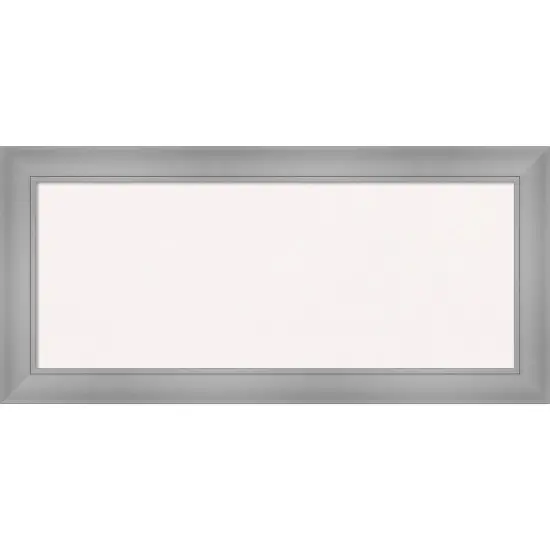 Flair Framed Corkboard, White Cork Polished Nickel {1}