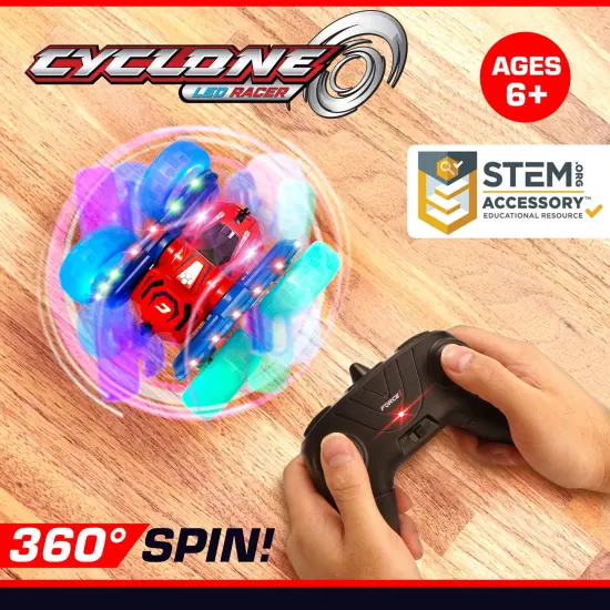 Force1 Cyclone LED Remote Control Car for Kids {2}