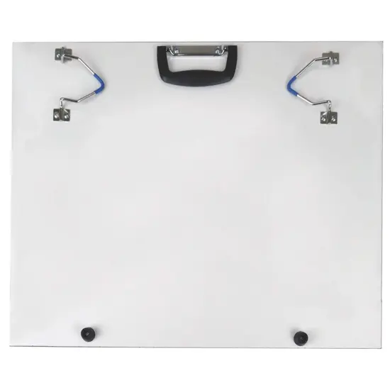 Portable Art/Drawing Studio w/Easy-Fold Legs, White, 20" x 26" {2}