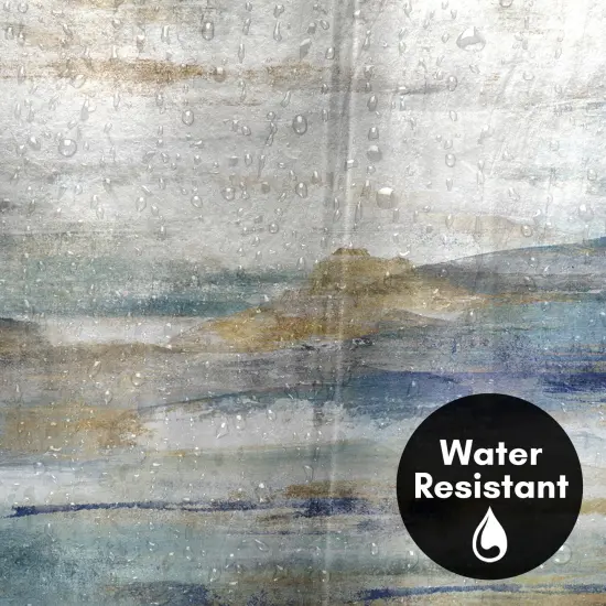 Americanflat 71" x 74" Shower Curtain, Upon a Clear II by PI Creative Art {3}