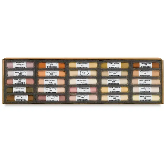 Mount Vision Soft Pastel Set - Flesh Tones, Set of 25 {2}