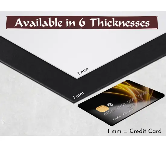 EVA Foam Cosplay | Extra Large 35" x 59" Sheet | Ultra High Density 85kg/m3 | by The Foamory White {3}