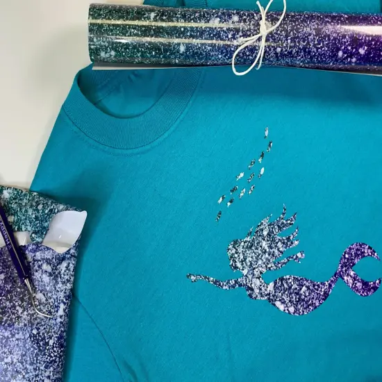 Happy Crafters&reg; Ombre Mermaid 11.8" x 18" Sheet {3}