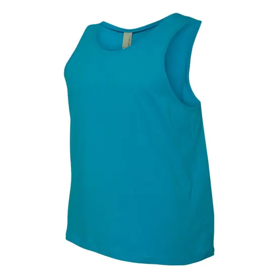 Next Level&reg; Cotton Muscle Sleeveless Tank - 3633 Tahiti blue {4}