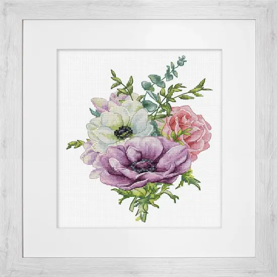 Anemone B7017L Counted Cross-Stitch Kit {1}