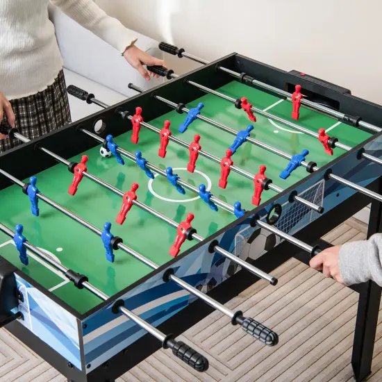 Costway 14-in-1 Combo Game Table Set with Foosball Air Hockey Ping Pong Chess Shuffleboard {2}