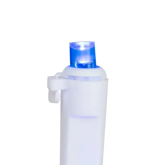 Northlight LED Wide Angle Christmas Lights - Blue - 16.25' White Wire - 50ct {4}