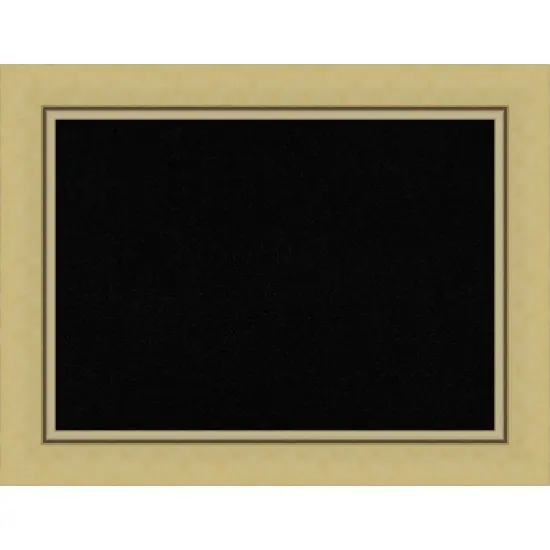 Landon Gold Framed Corkboard, Black Cork {1}
