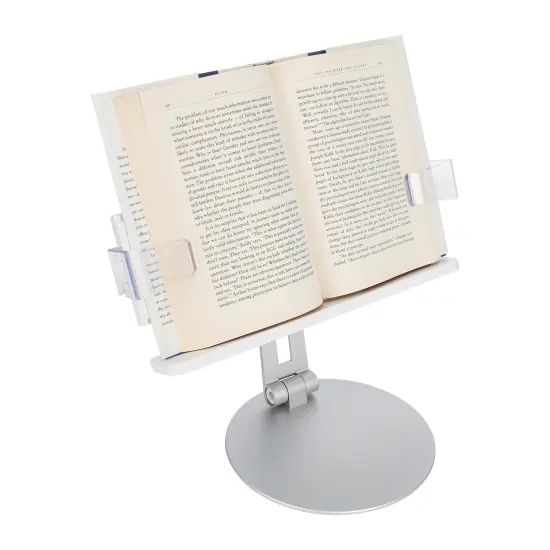 7Penn 360 Rotating Book Stand for Reading - Adjustable Reading Stand Book Holder {1}