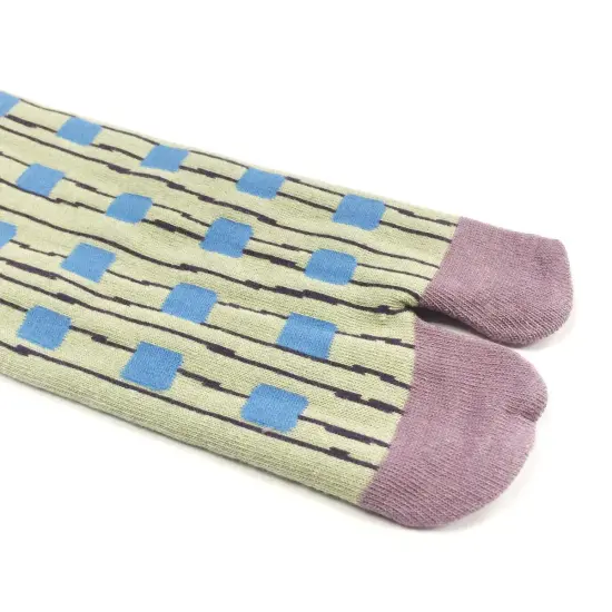 Wrapables Tabi Flip-Flop Socks (Set of 3), Ankle Length Playful Prints {6}