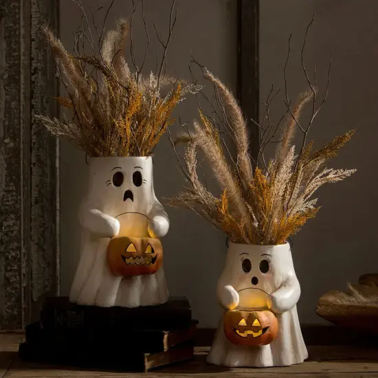 Sweet Boo With Pumpkin Bucket 6.5" {5}