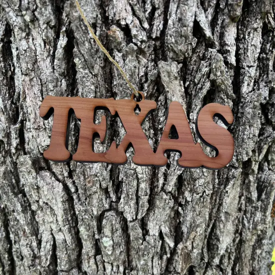 Texas - Cedar Ornament {1}