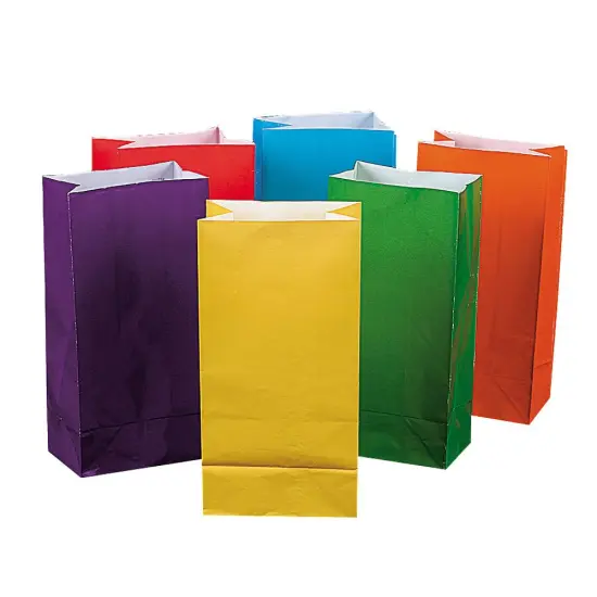Bright Color Treat Bags 10 inches tall by 5 inches wide | Ssortment of expertly crafted treat bags | RAHEEV&reg; {2}