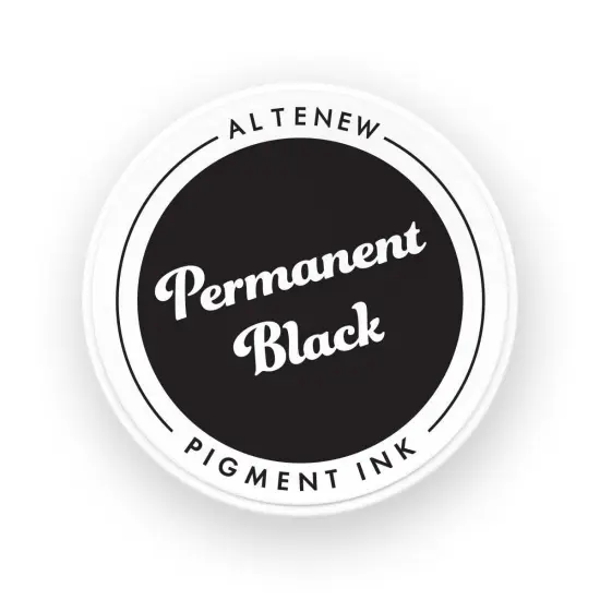 Permanent Black Pigment Ink {1}