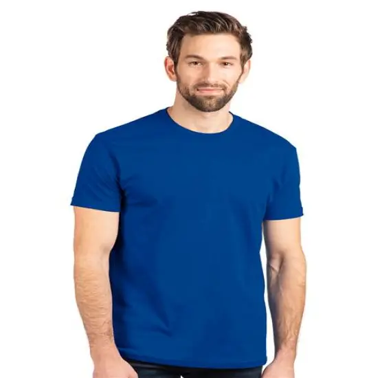 Next Level&reg; Cotton Crewneck Short Sleeve T-Shirt Royal {1}