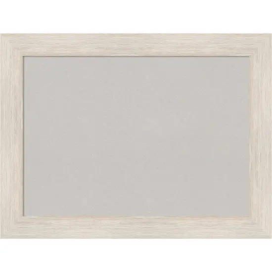 Hardwood Wood Framed Corkboard, Grey Cork {1}